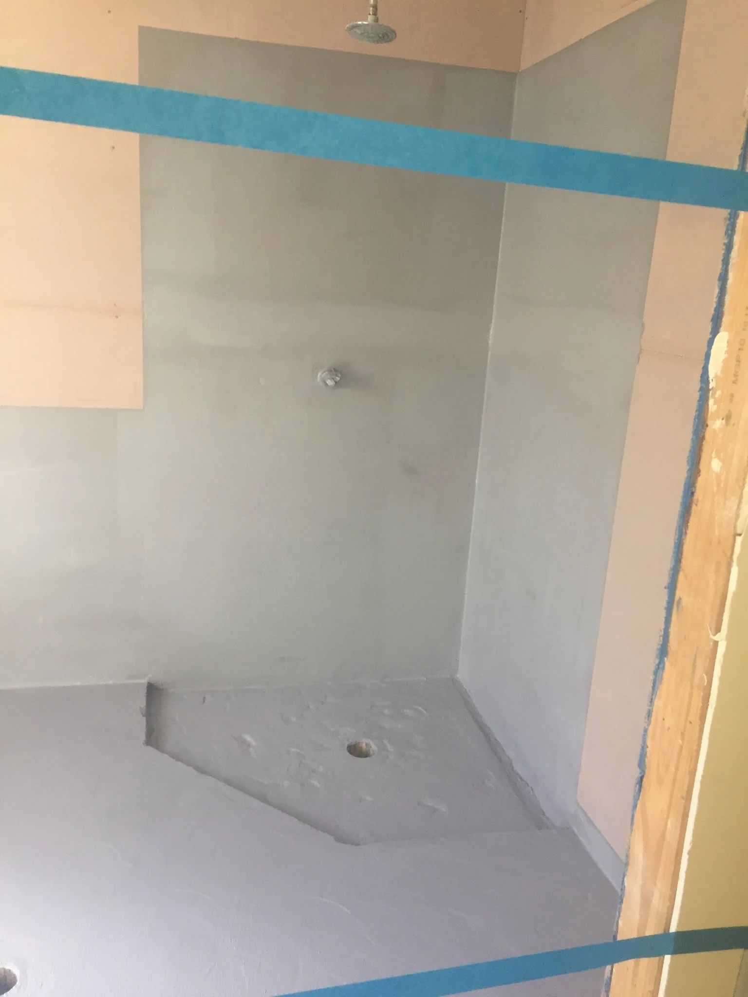 Shower waterproofing